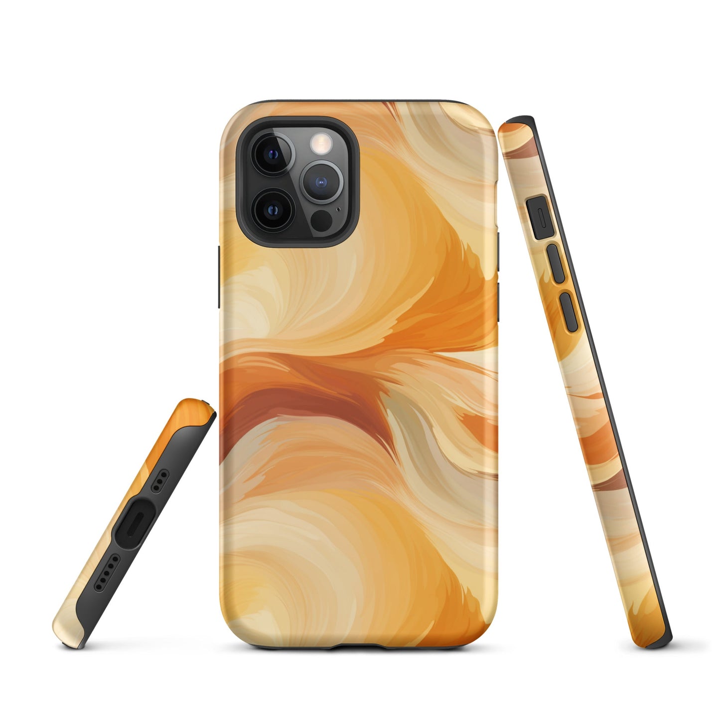 Amber Waves - The Breath of Autumn - iPhone Case - Pattern Symphony