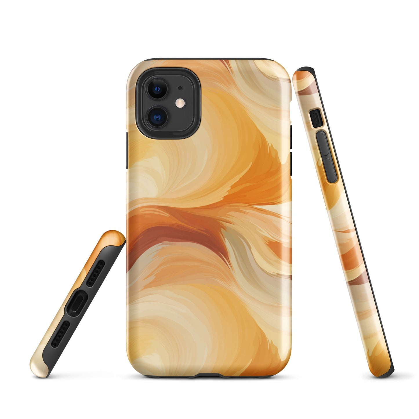 Amber Waves - The Breath of Autumn - iPhone Case - Pattern Symphony