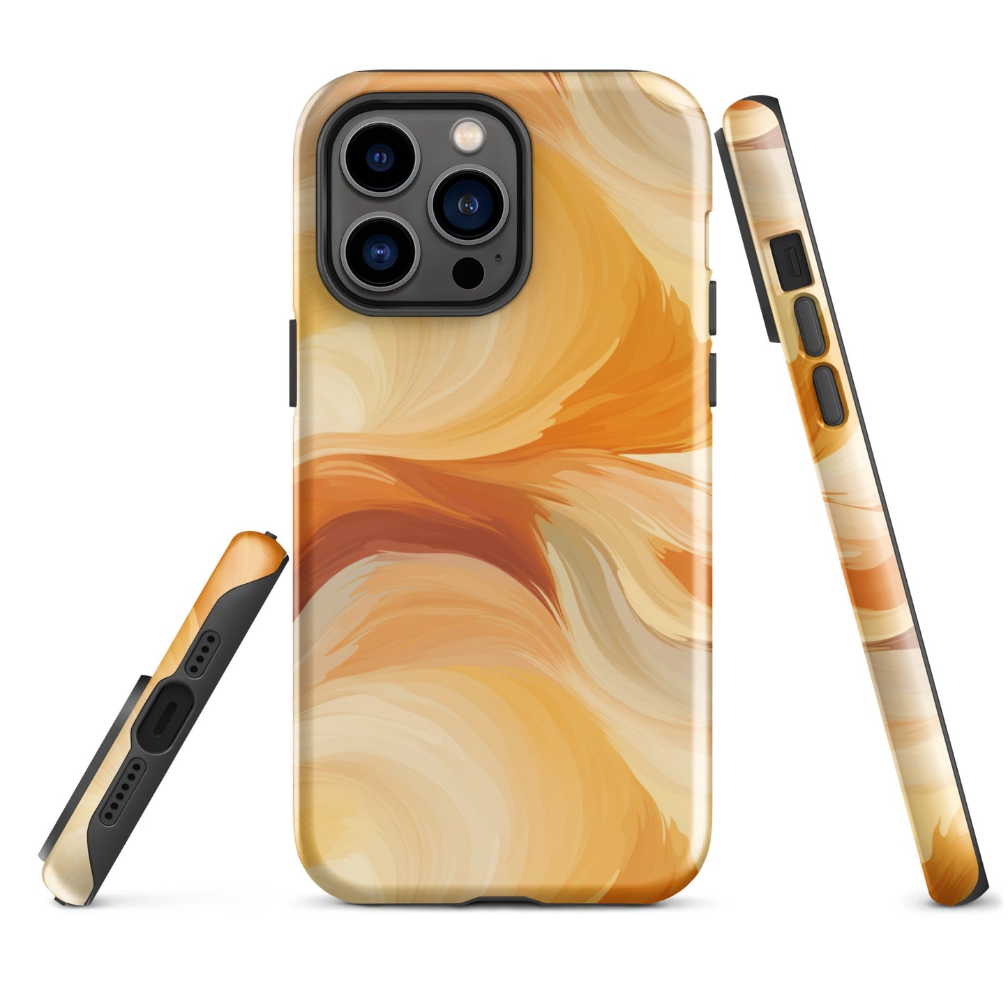 Amber Waves - The Breath of Autumn - iPhone Case - Pattern Symphony