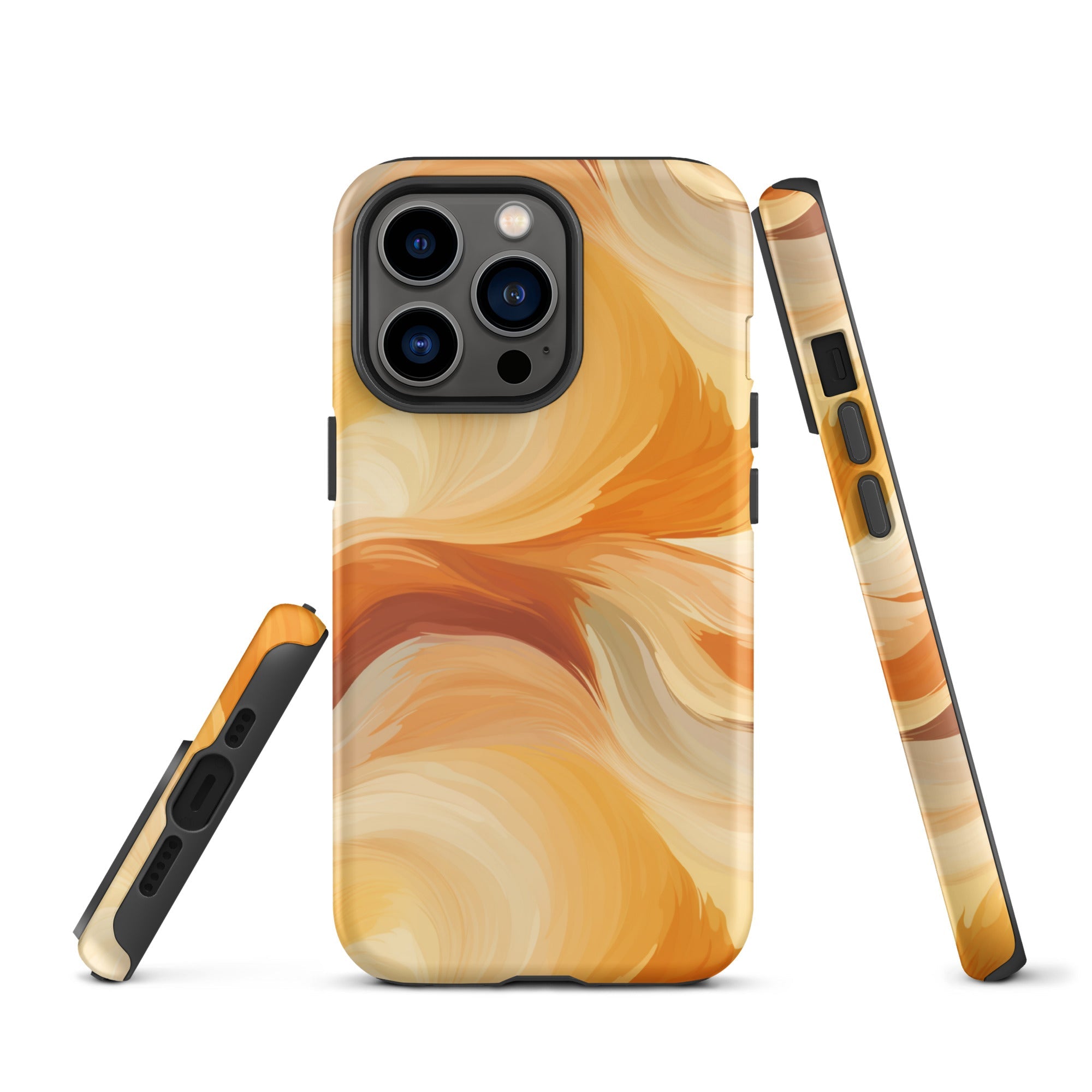 Amber Waves - The Breath of Autumn - iPhone Case - Pattern Symphony