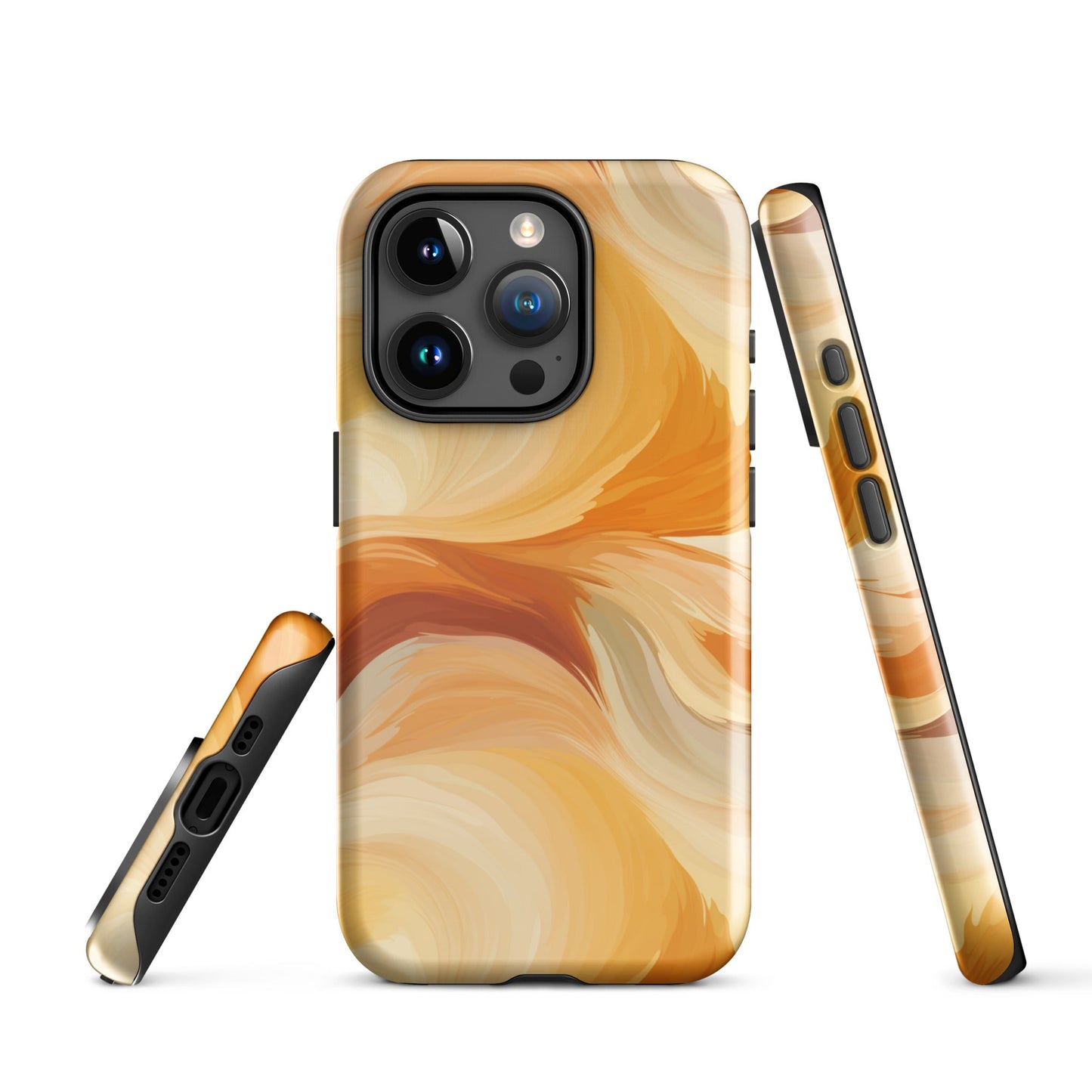 Amber Waves - The Breath of Autumn - iPhone Case - Pattern Symphony