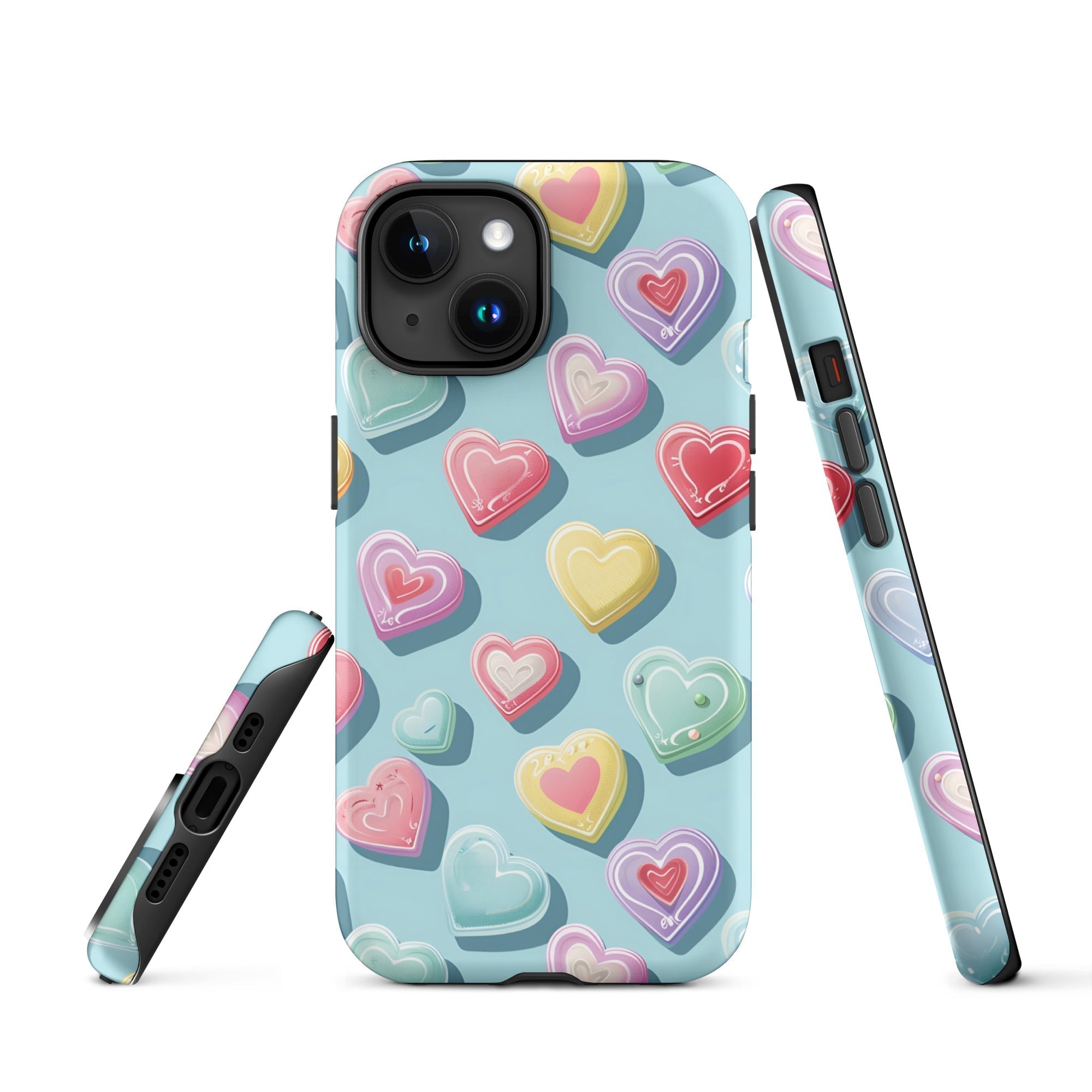 Candy Hearts: Cupid's Canvas - iPhone Case - Pattern Symphony