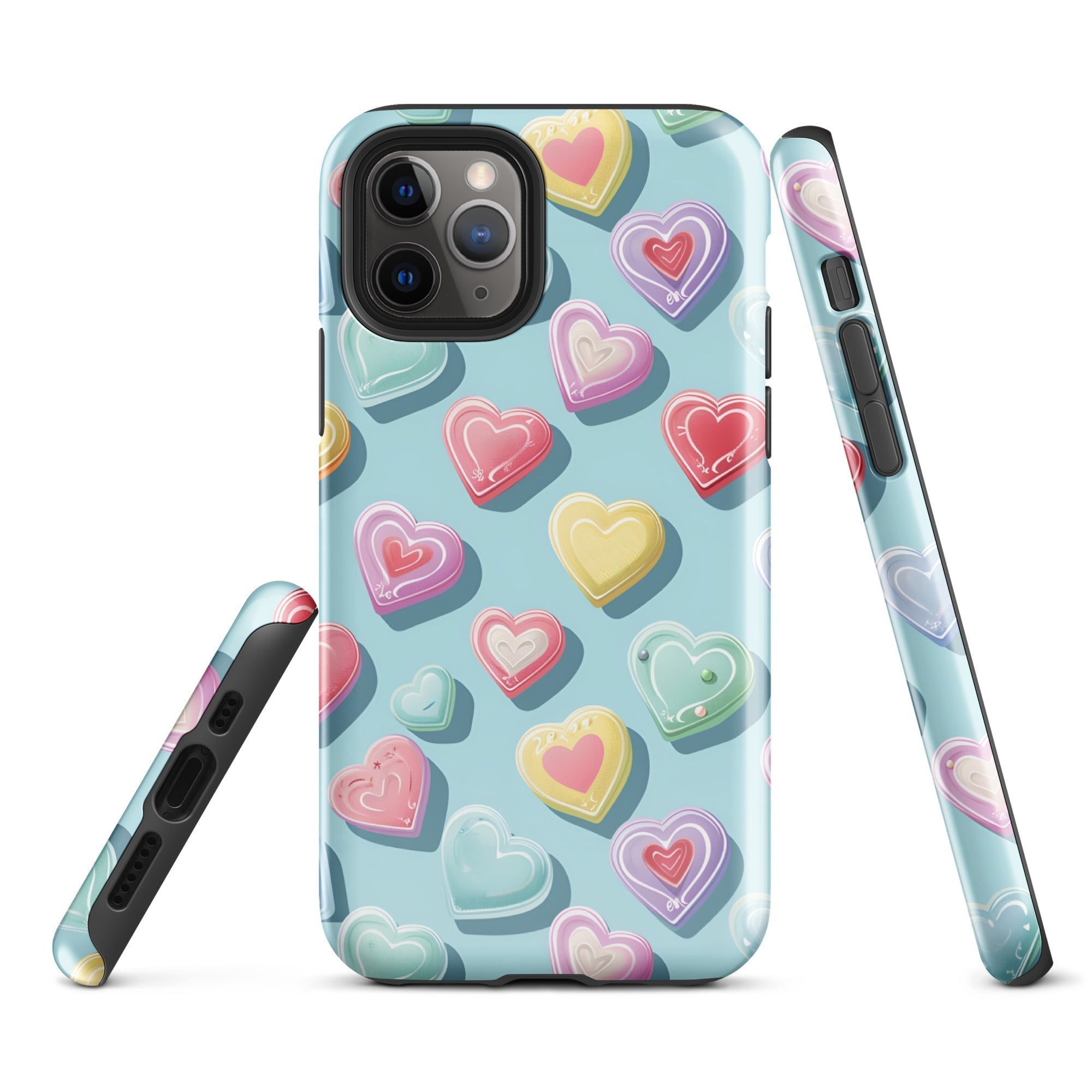 Candy Hearts: Cupid's Canvas - iPhone Case - Pattern Symphony