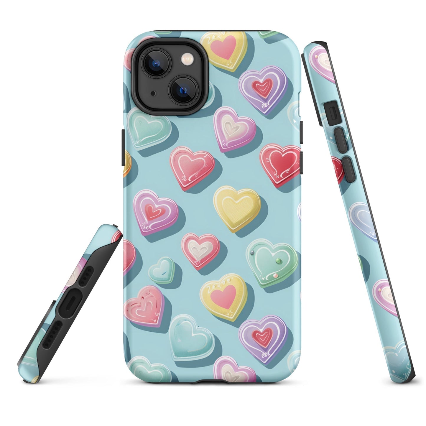 Candy Hearts: Cupid's Canvas - iPhone Case - Pattern Symphony