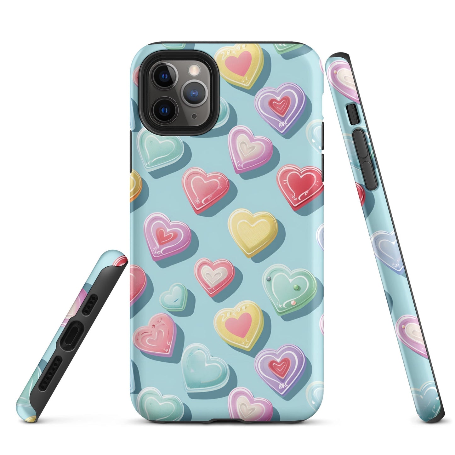 Candy Hearts: Cupid's Canvas - iPhone Case - Pattern Symphony