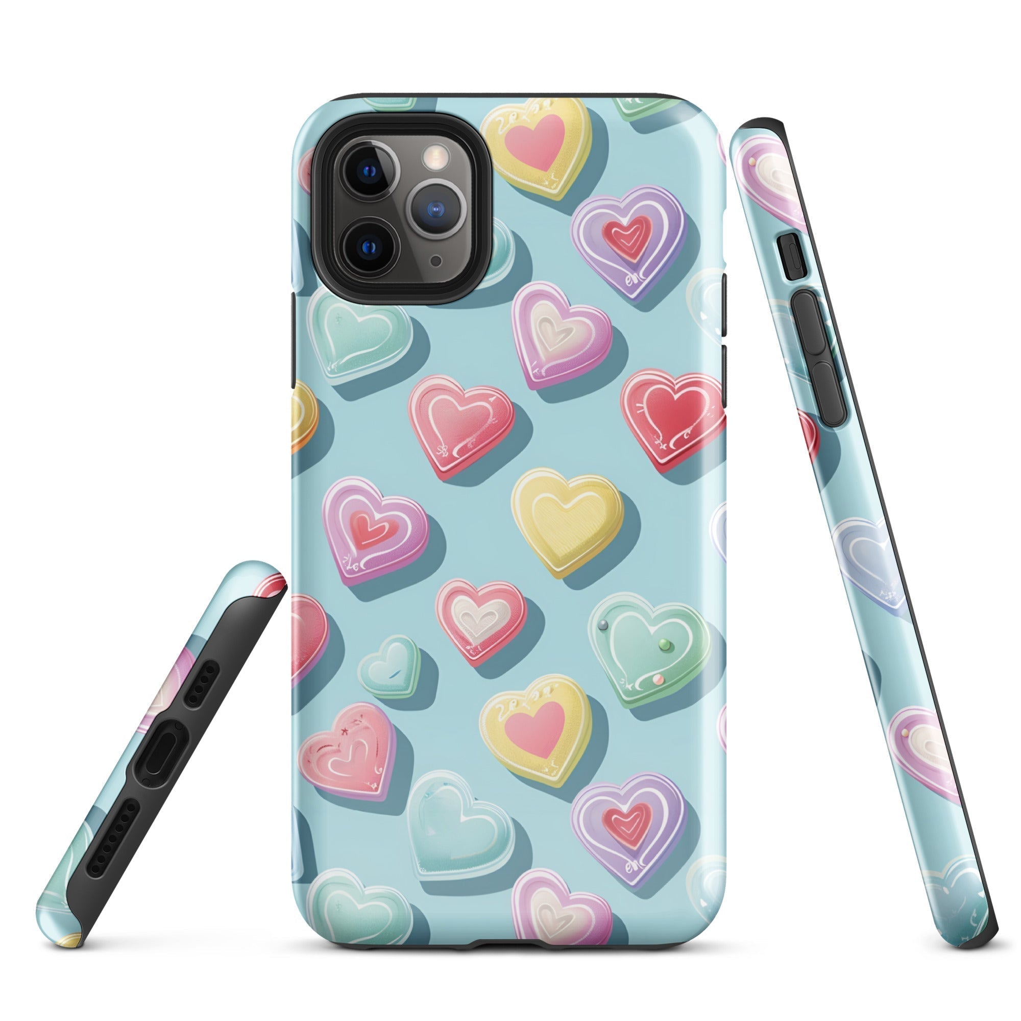 Candy Hearts: Cupid's Canvas - iPhone Case - Pattern Symphony