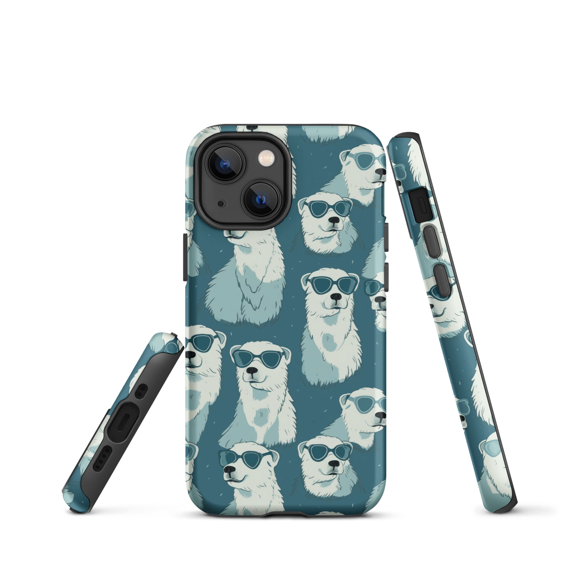 Chillin' Polar Bears - Cool Shades Design - iPhone Case - Pattern Symphony