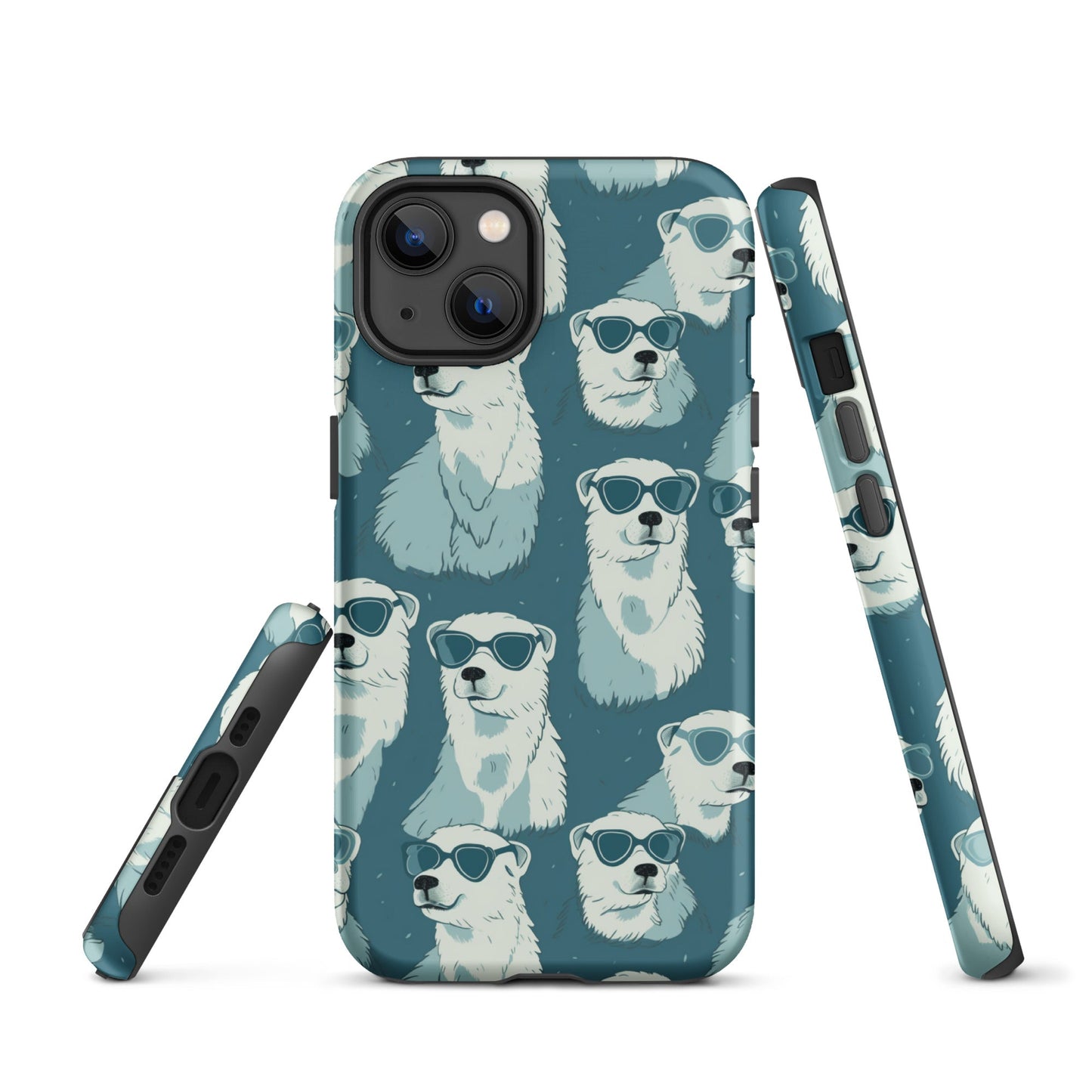 Chillin' Polar Bears - Cool Shades Design - iPhone Case - Pattern Symphony