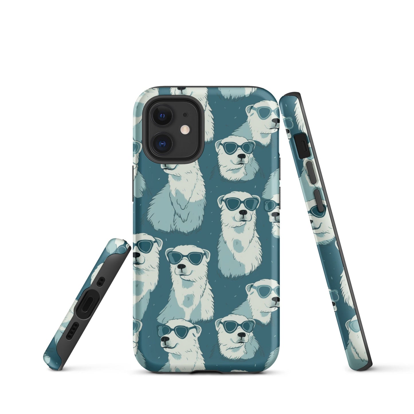 Chillin' Polar Bears - Cool Shades Design - iPhone Case - Pattern Symphony