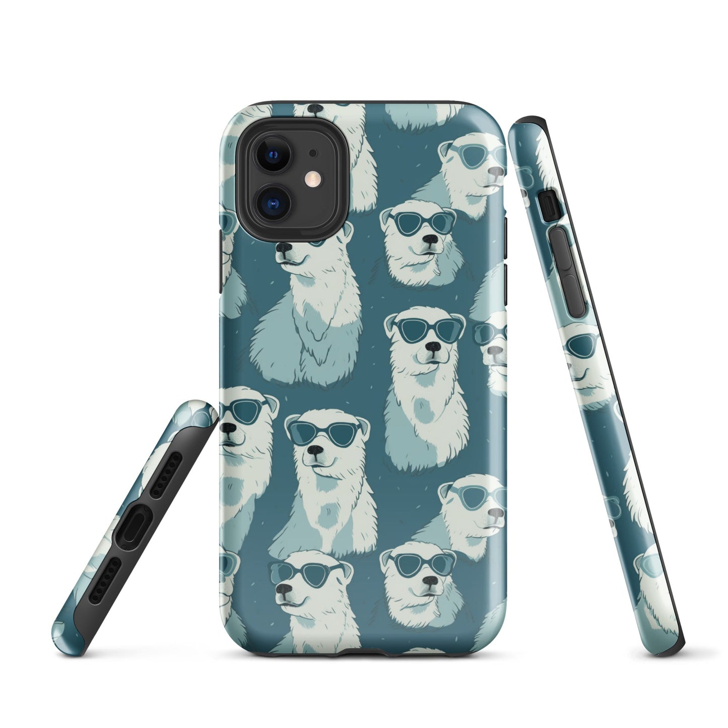 Chillin' Polar Bears - Cool Shades Design - iPhone Case - Pattern Symphony