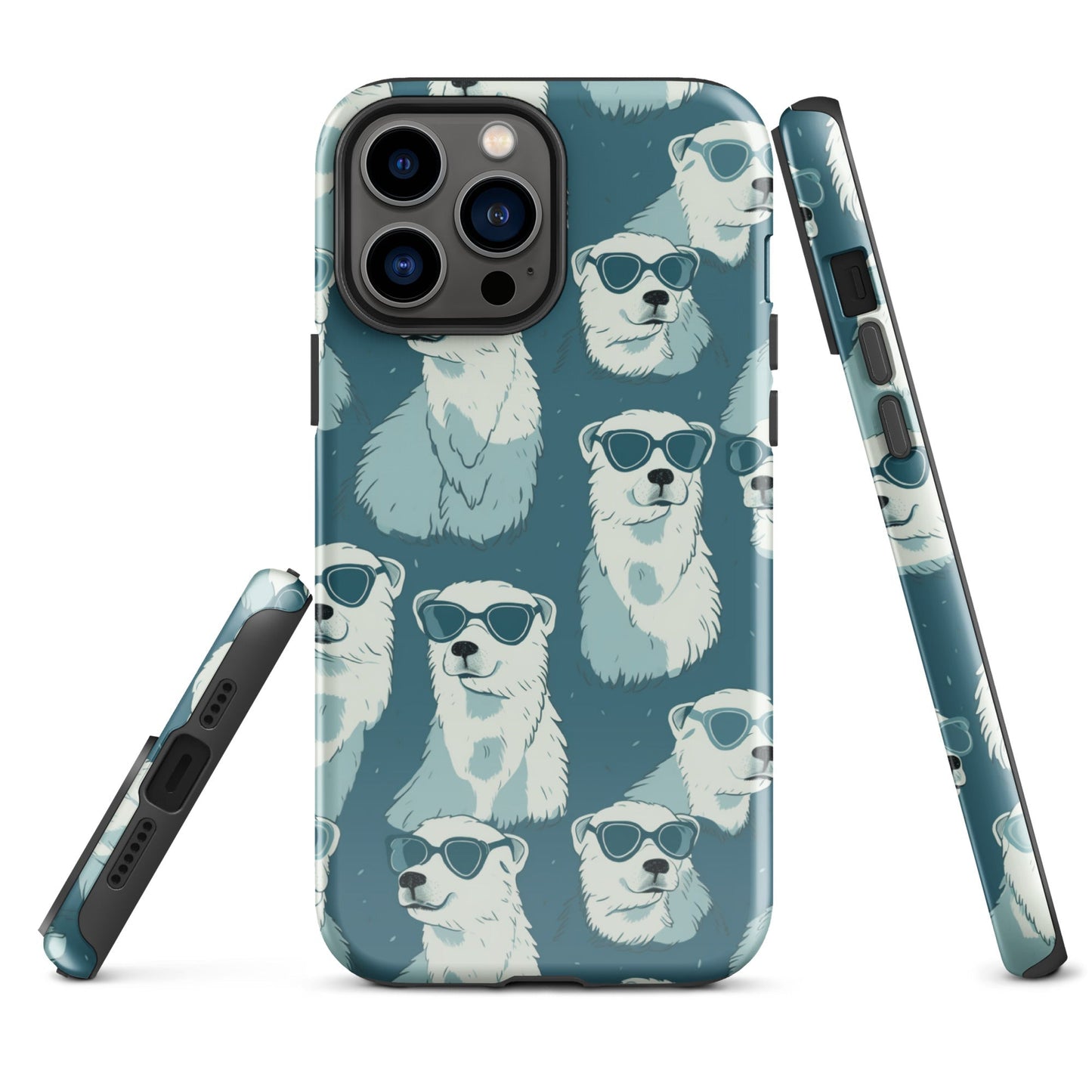 Chillin' Polar Bears - Cool Shades Design - iPhone Case - Pattern Symphony