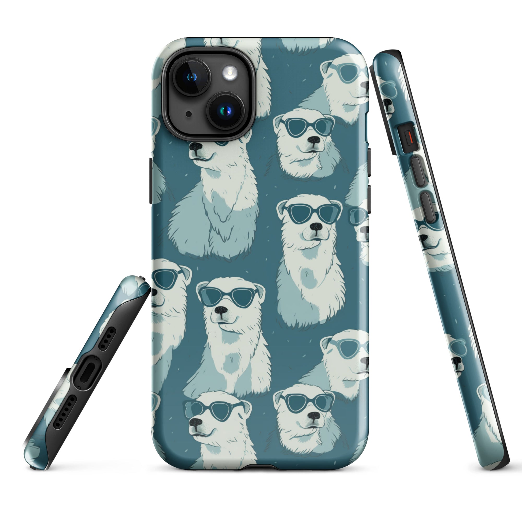 Chillin' Polar Bears - Cool Shades Design - iPhone Case - Pattern Symphony