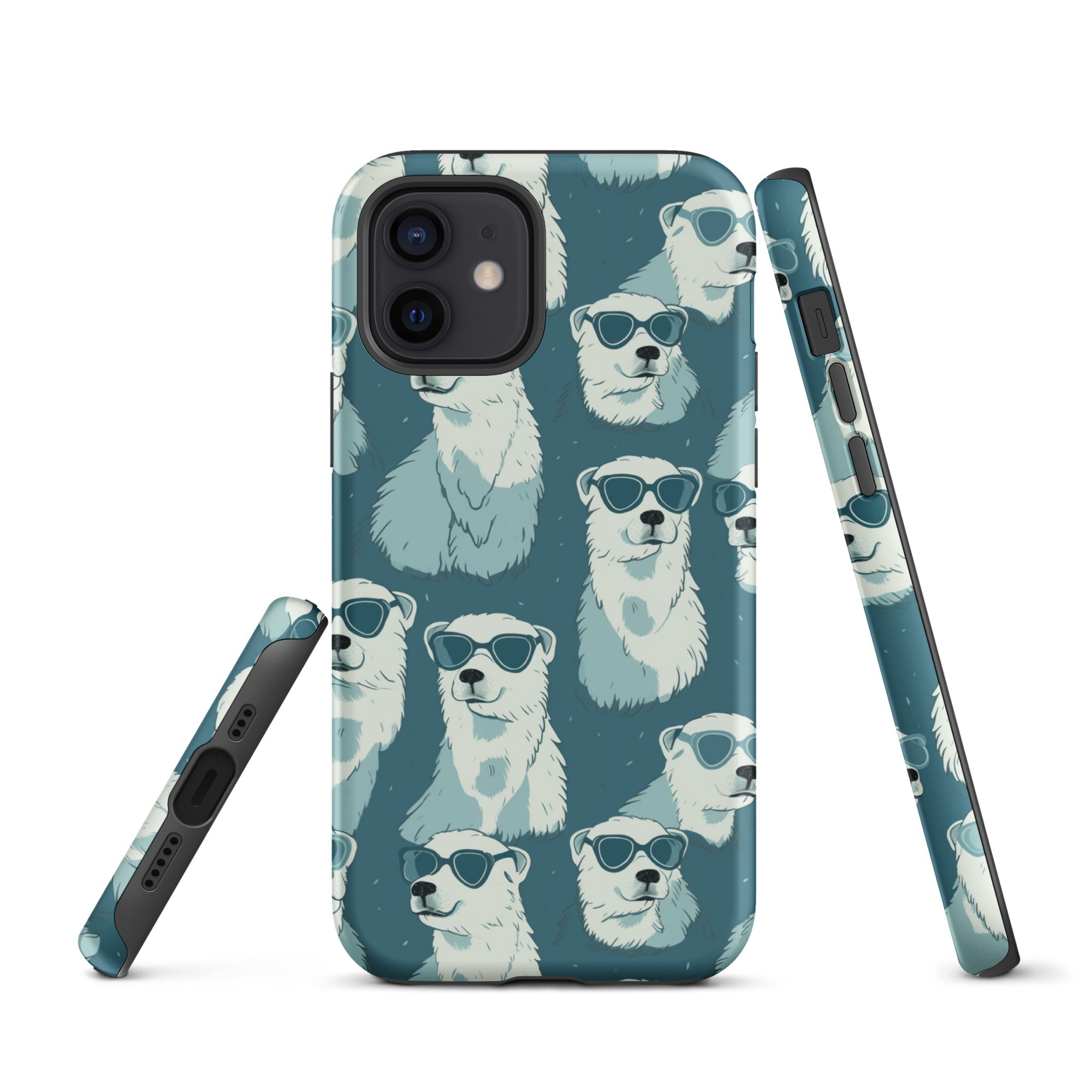 Chillin' Polar Bears - Cool Shades Design - iPhone Case - Pattern Symphony