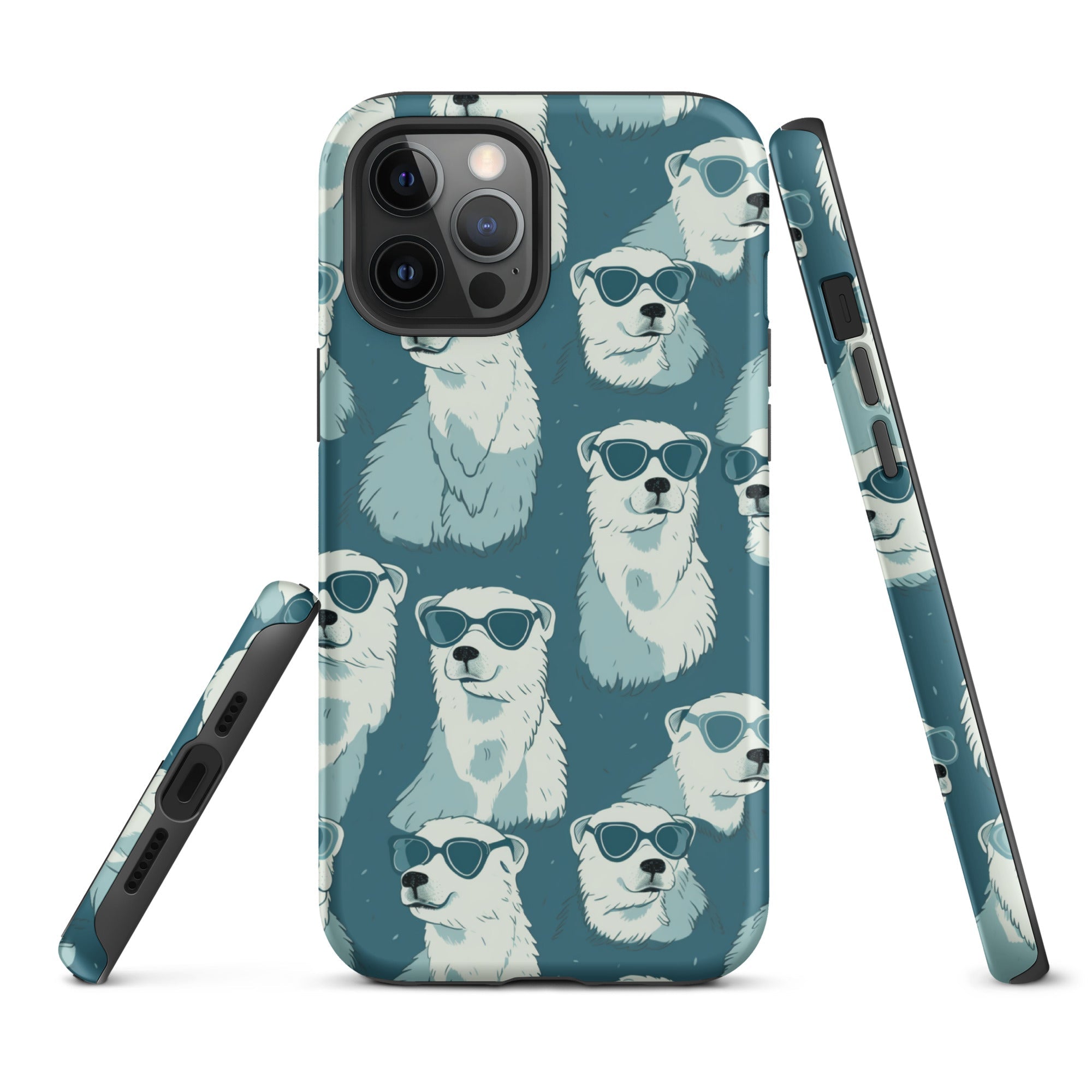 Chillin' Polar Bears - Cool Shades Design - iPhone Case - Pattern Symphony