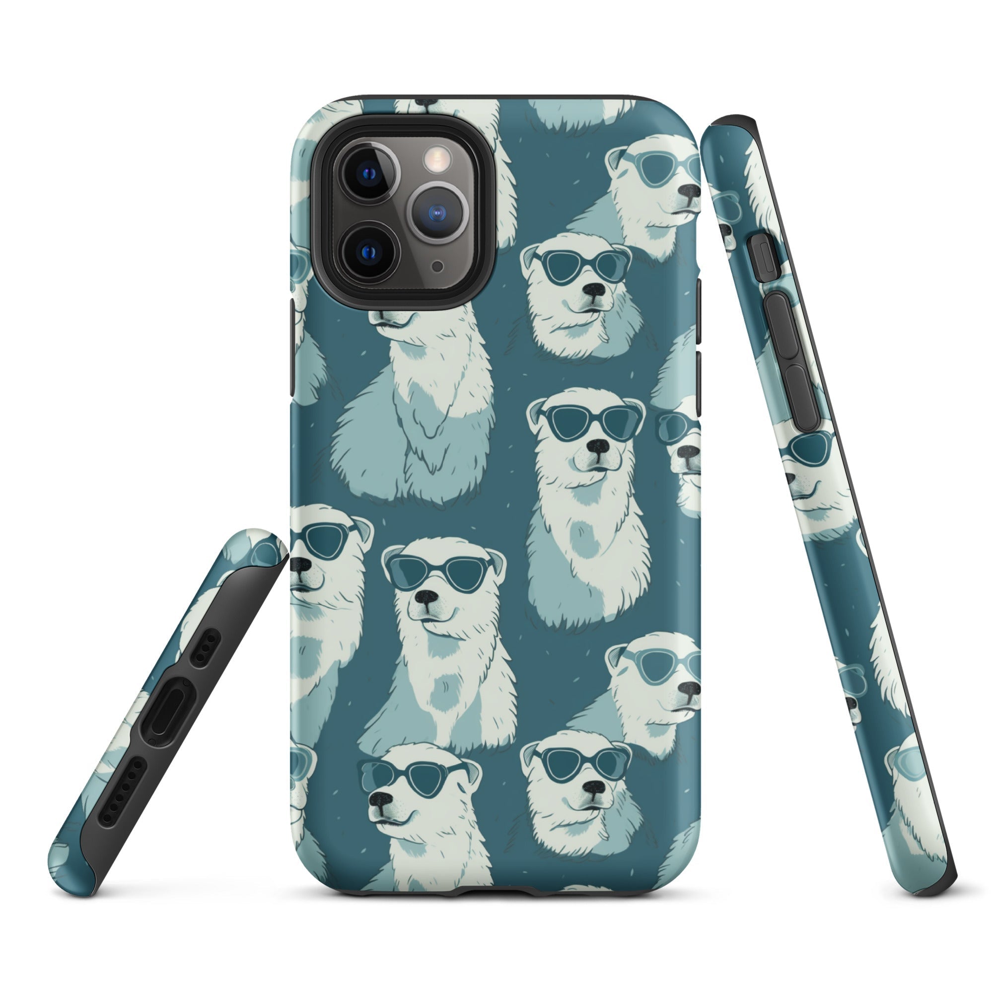 Chillin' Polar Bears - Cool Shades Design - iPhone Case - Pattern Symphony