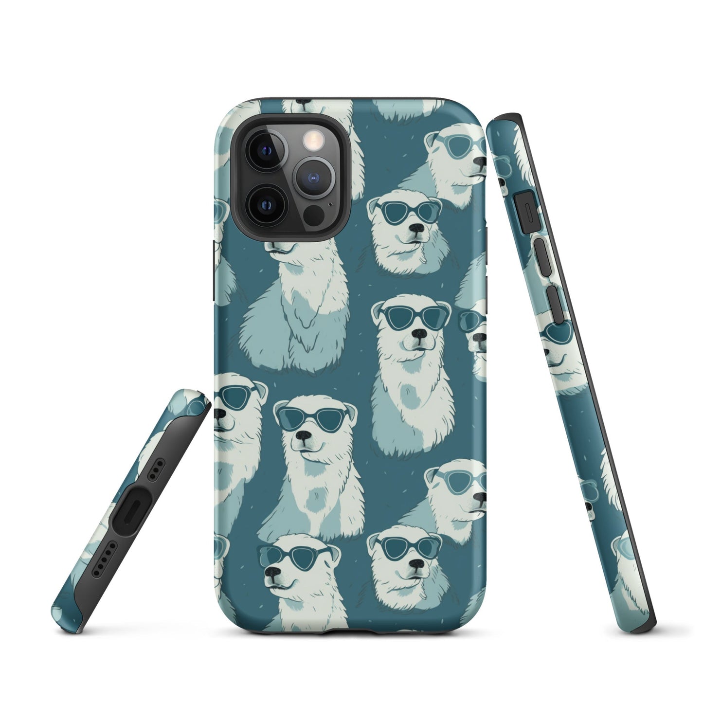 Chillin' Polar Bears - Cool Shades Design - iPhone Case - Pattern Symphony