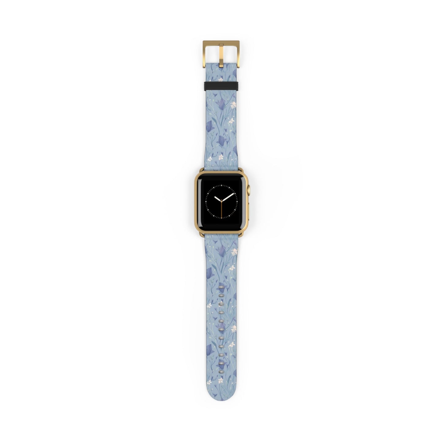 Enchanting Bluebell Harmony - Apple Watch Strap - Pattern Symphony