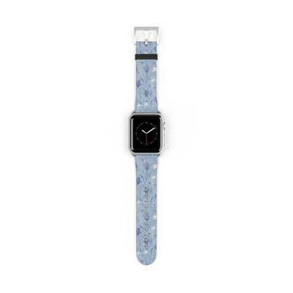 Enchanting Bluebell Harmony - Apple Watch Strap - Pattern Symphony