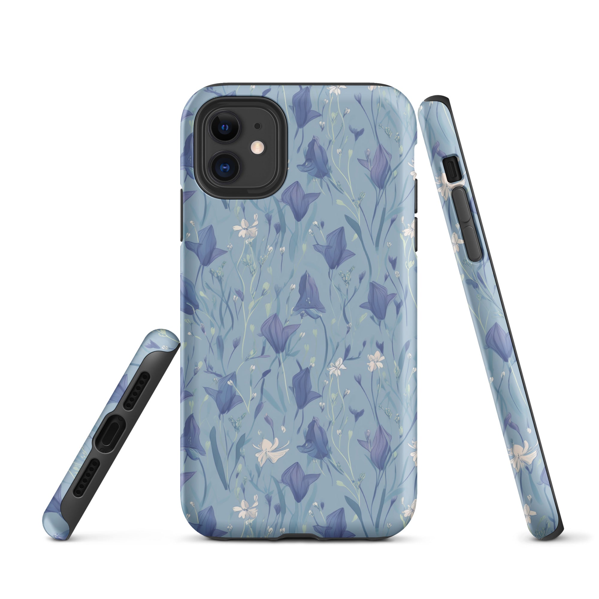 Enchanting Bluebell Harmony - iPhone Case - Pattern Symphony