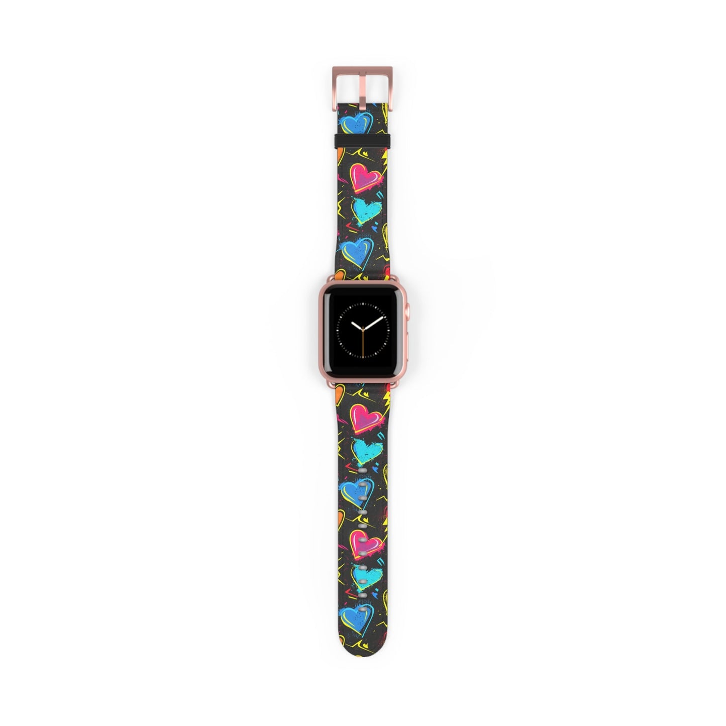 Flashback Affection: Love in Technicolour - Apple Watch Strap - Pattern Symphony