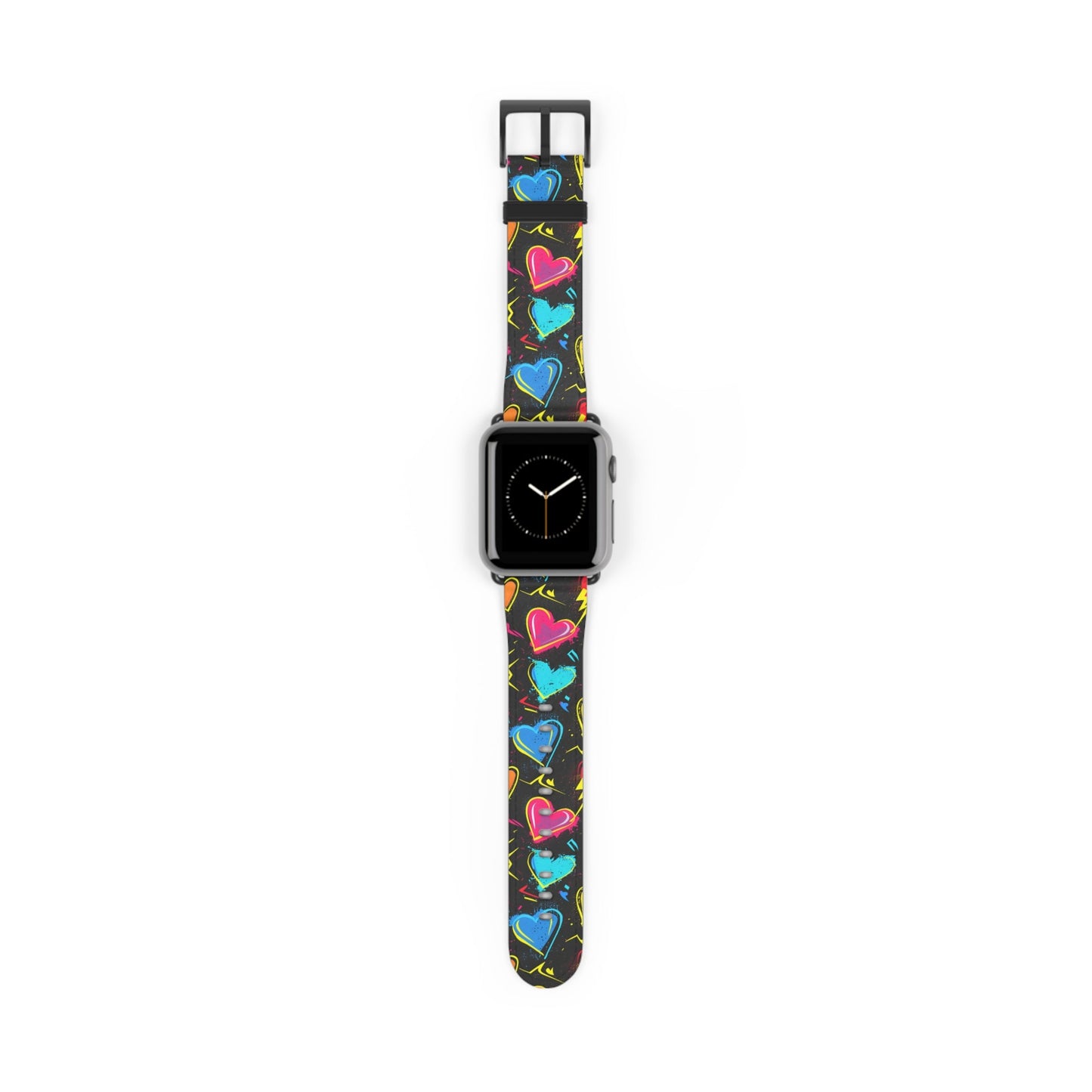 Flashback Affection: Love in Technicolour - Apple Watch Strap - Pattern Symphony