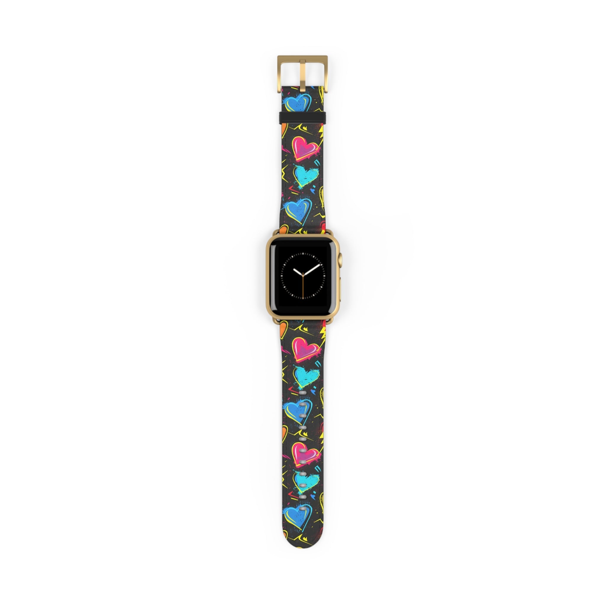 Flashback Affection: Love in Technicolour - Apple Watch Strap - Pattern Symphony