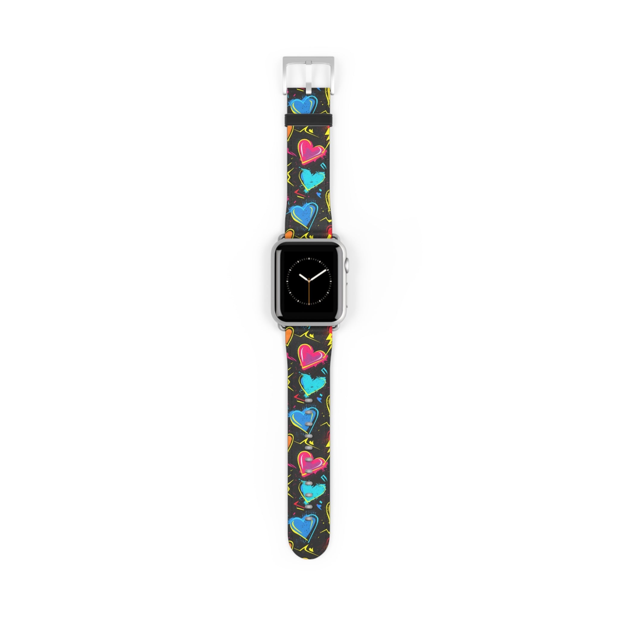 Flashback Affection: Love in Technicolour - Apple Watch Strap - Pattern Symphony