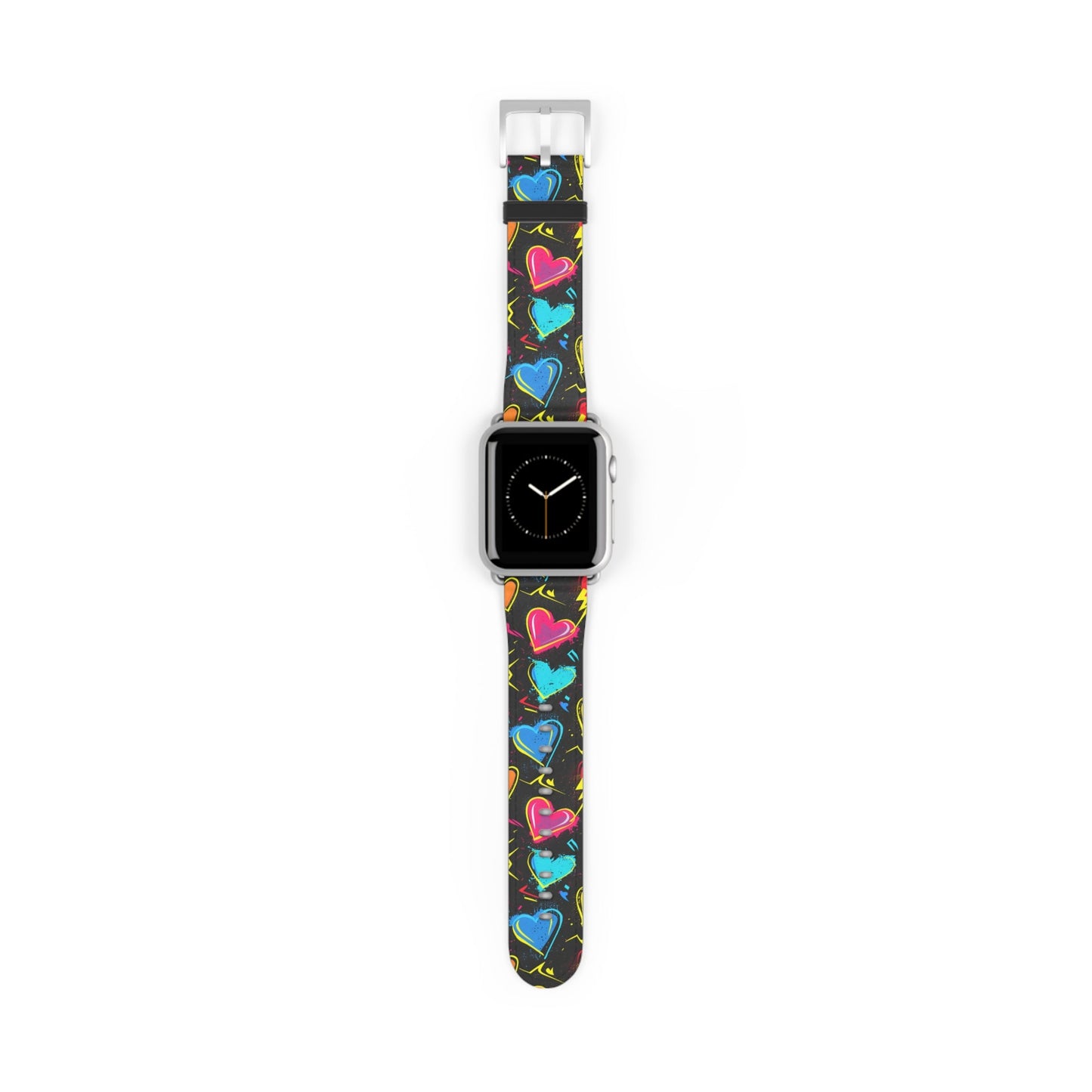 Flashback Affection: Love in Technicolour - Apple Watch Strap - Pattern Symphony