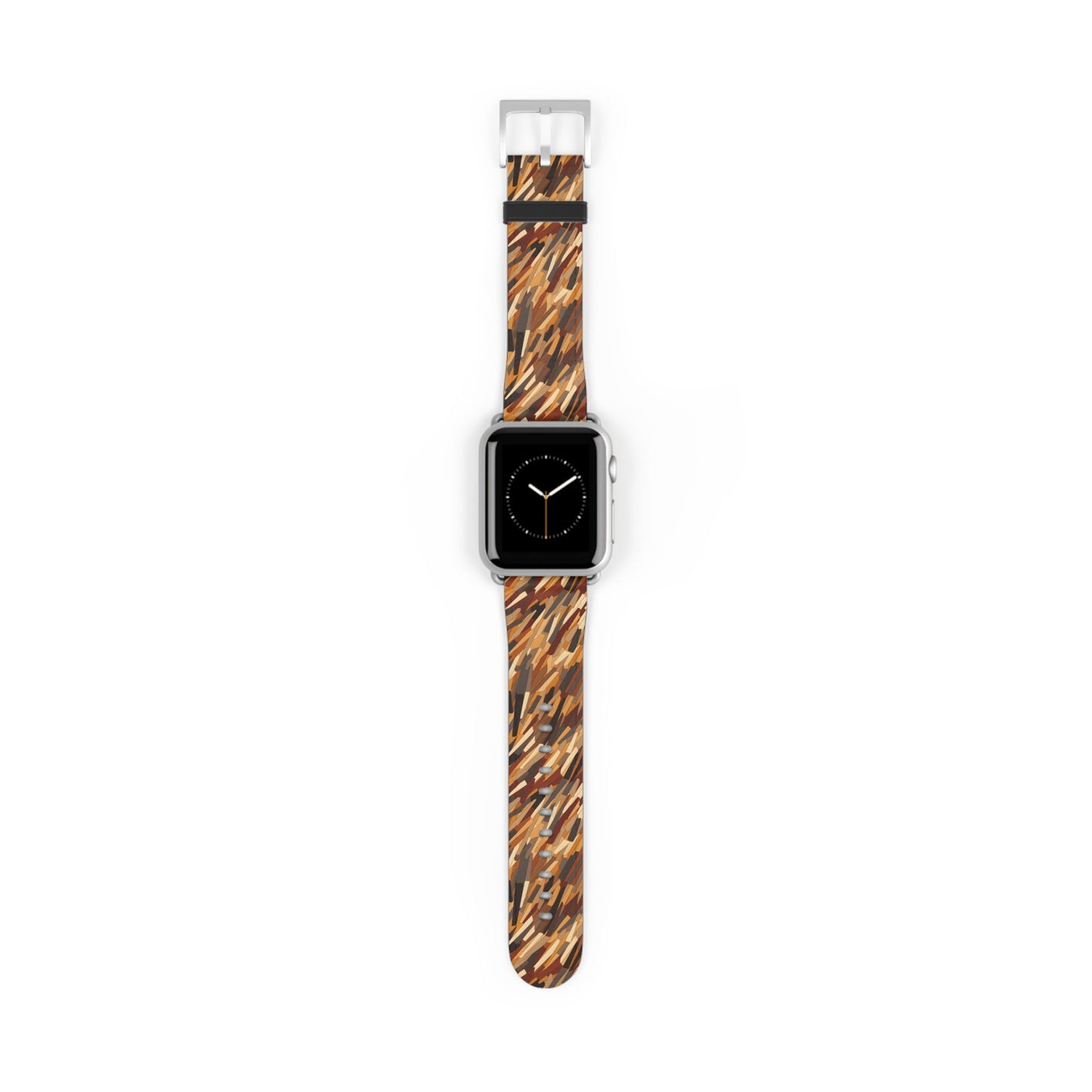 Fragmented Forest: Autumn's Abstract Palette - Apple Watch Strap - Pattern Symphony