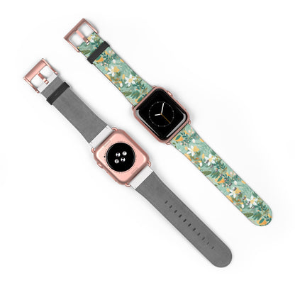 Spring Symphony - A Celebration of Nature's Beauty and Renewal - Apple Watch Strap - Pattern Symphony