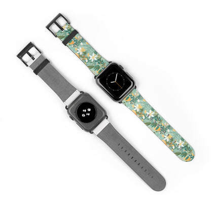 Spring Symphony - A Celebration of Nature's Beauty and Renewal - Apple Watch Strap - Pattern Symphony