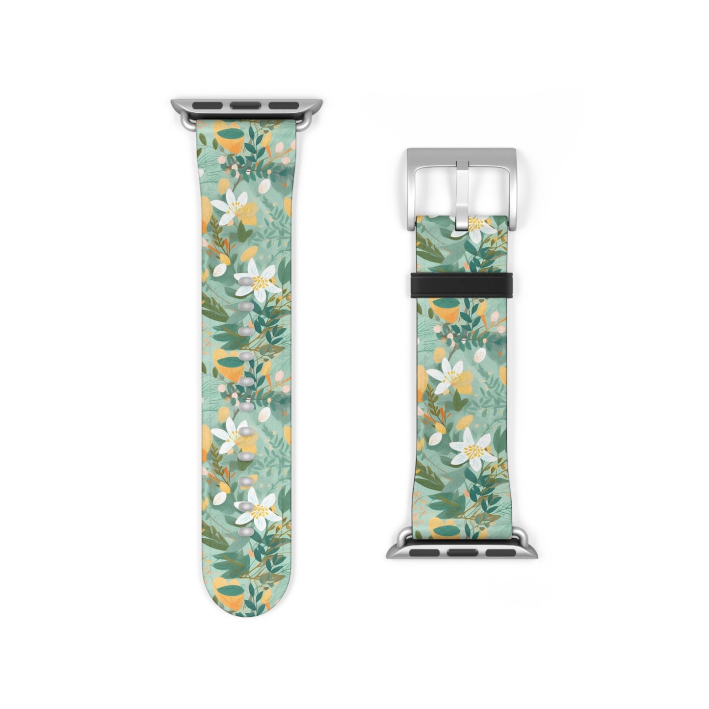 Spring Symphony - A Celebration of Nature's Beauty and Renewal - Apple Watch Strap - Pattern Symphony