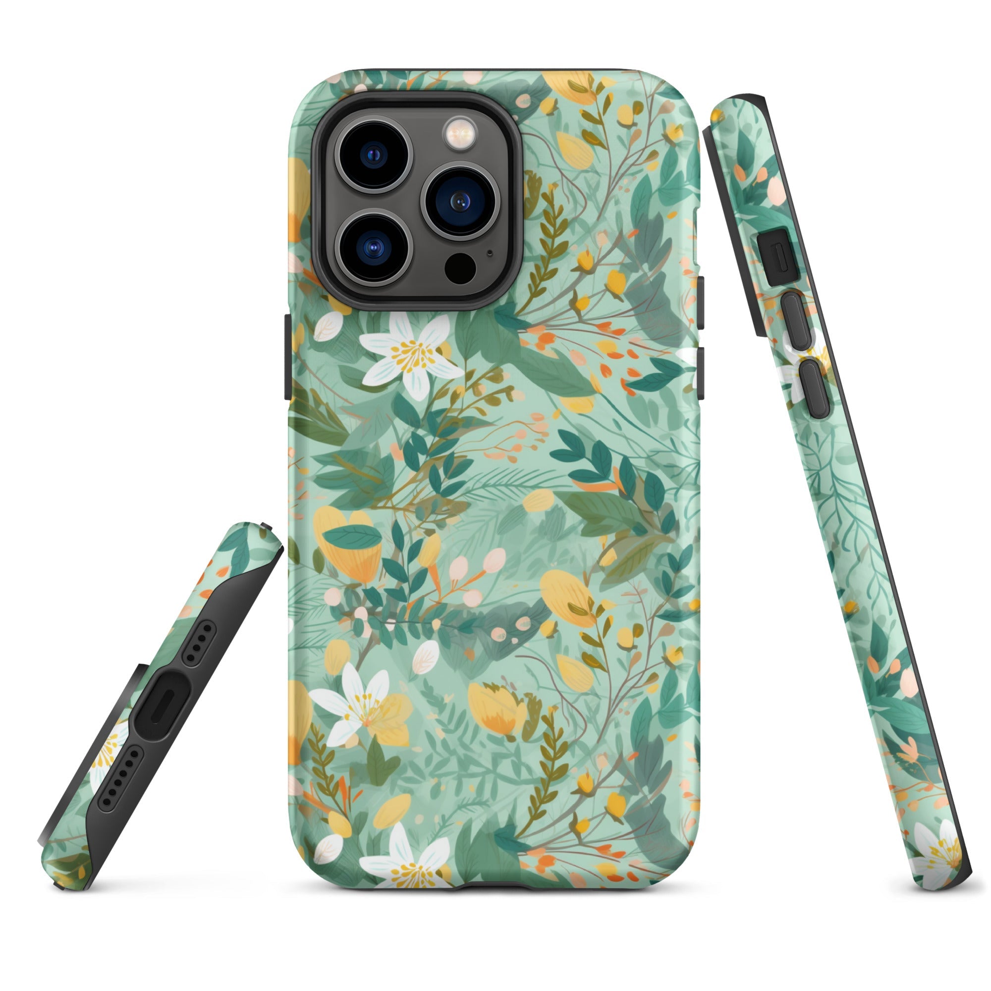 Spring Symphony - A Celebration of Nature's Beauty and Renewal - iPhone Case - Pattern Symphony