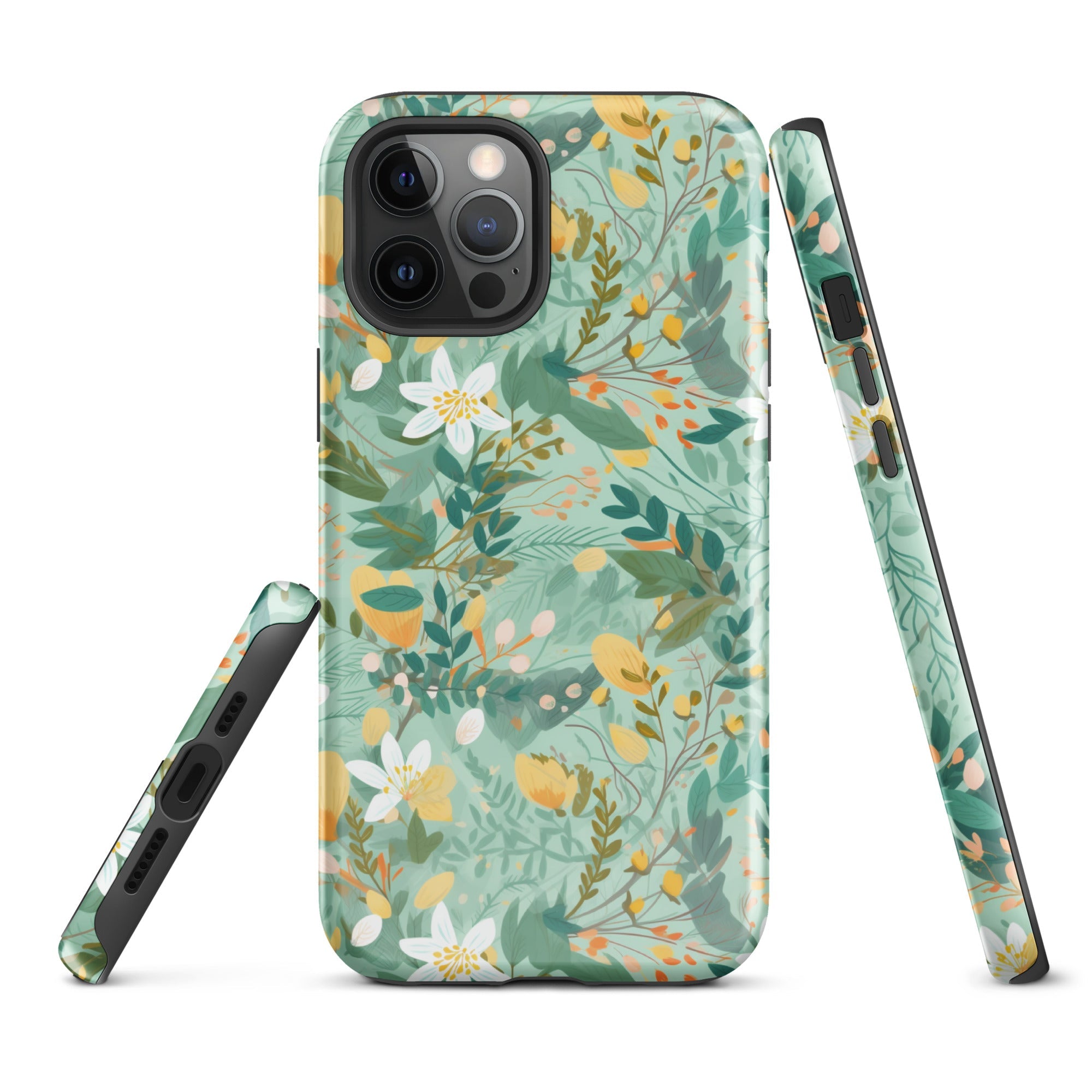 Spring Symphony - A Celebration of Nature's Beauty and Renewal - iPhone Case - Pattern Symphony