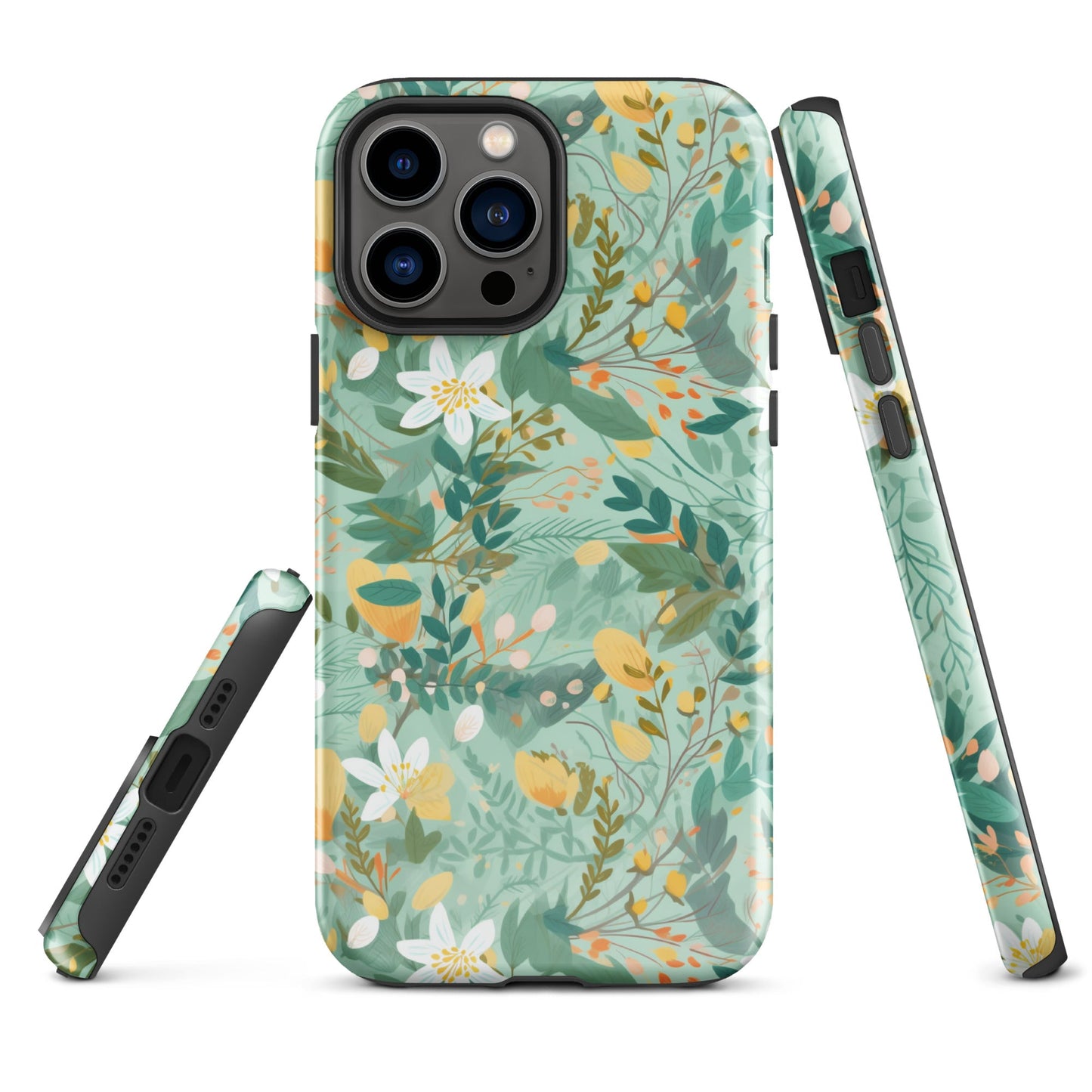 Spring Symphony - A Celebration of Nature's Beauty and Renewal - iPhone Case - Pattern Symphony