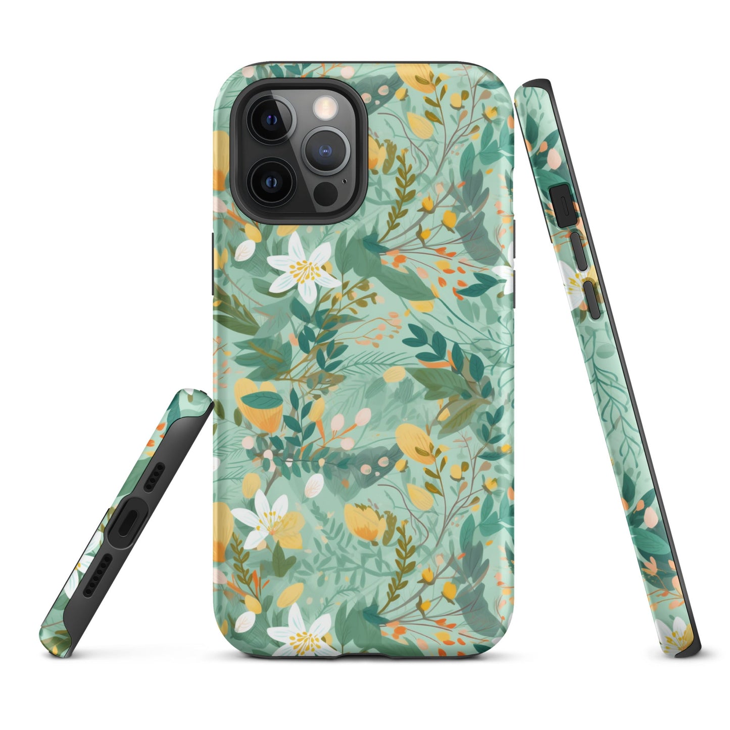 Spring Symphony - A Celebration of Nature's Beauty and Renewal - iPhone Case - Pattern Symphony