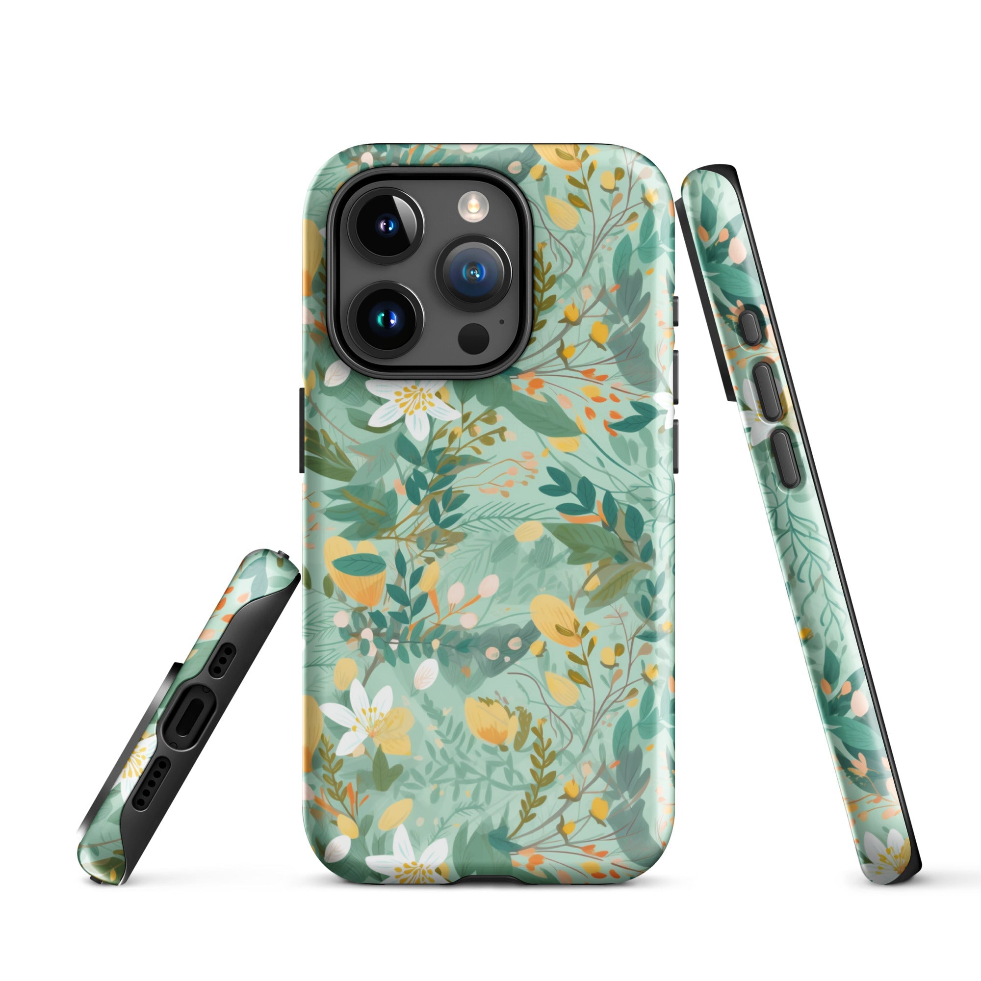 Spring Symphony - A Celebration of Nature's Beauty and Renewal - iPhone Case - Pattern Symphony