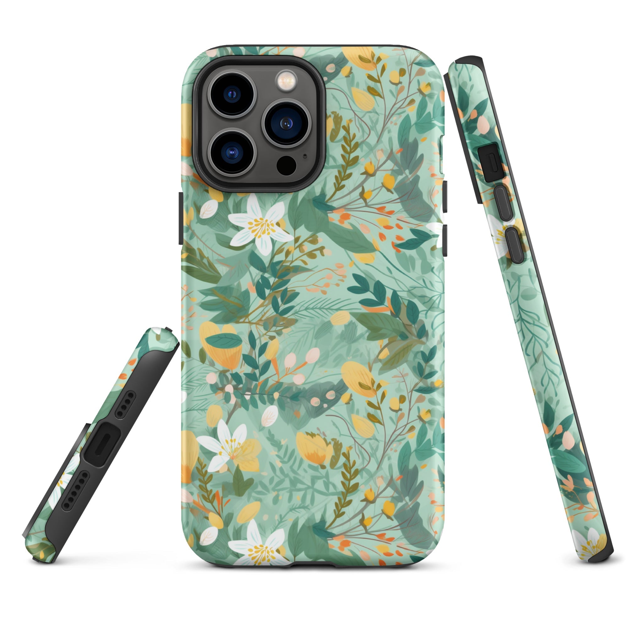 Spring Symphony - A Celebration of Nature's Beauty and Renewal - iPhone Case - Pattern Symphony