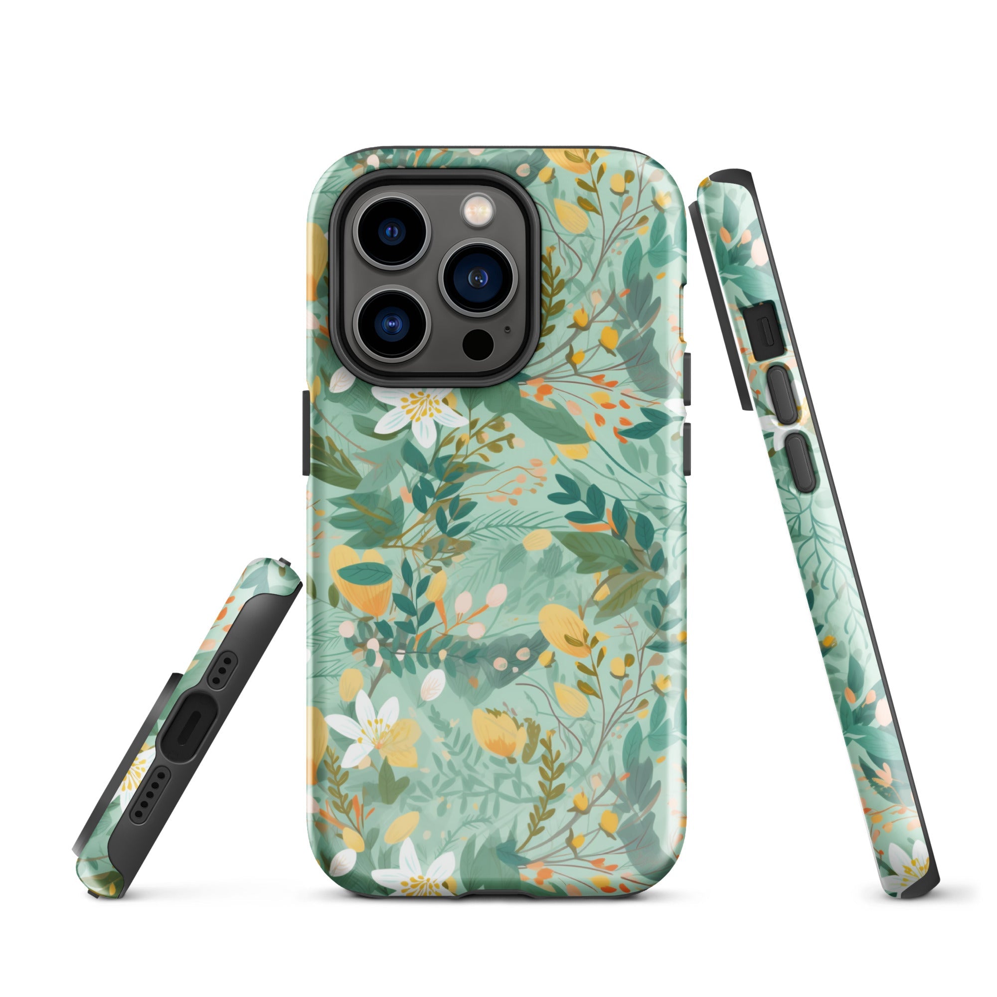 Spring Symphony - A Celebration of Nature's Beauty and Renewal - iPhone Case - Pattern Symphony