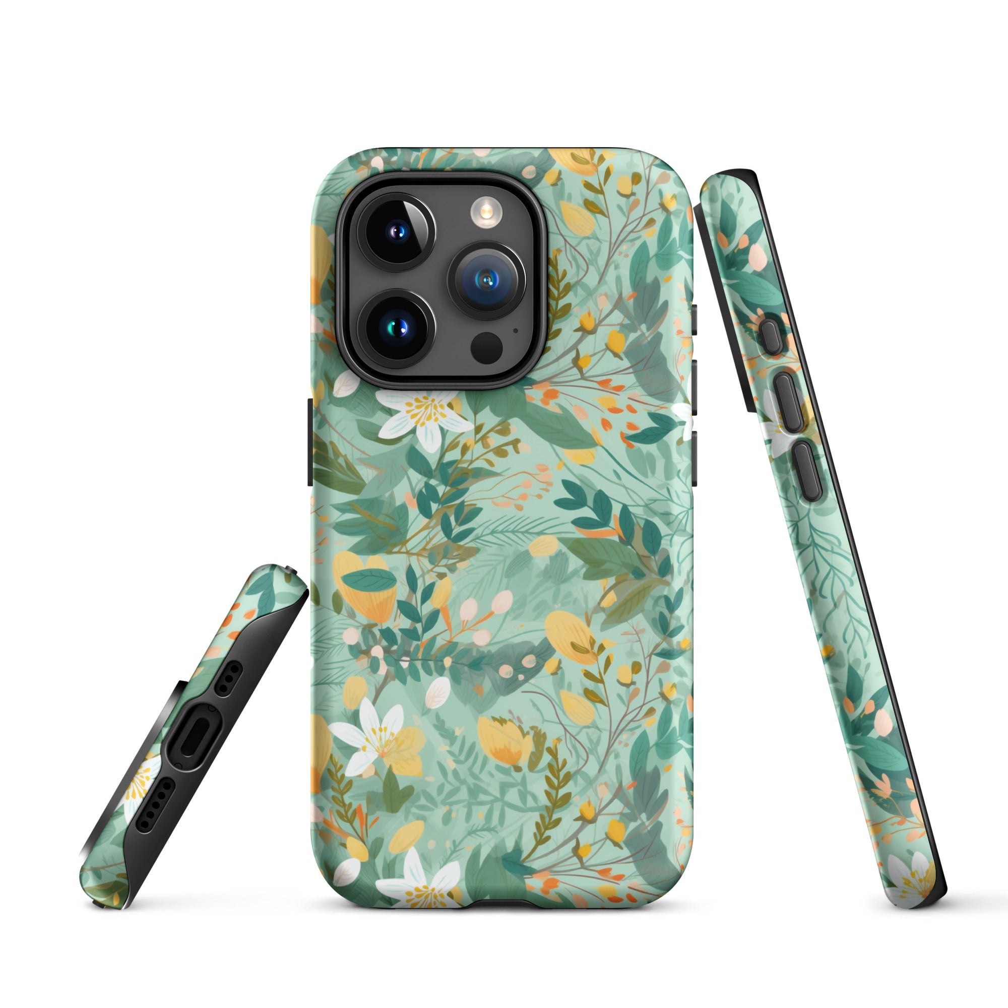 Spring Symphony - A Celebration of Nature's Beauty and Renewal - iPhone Case - Pattern Symphony