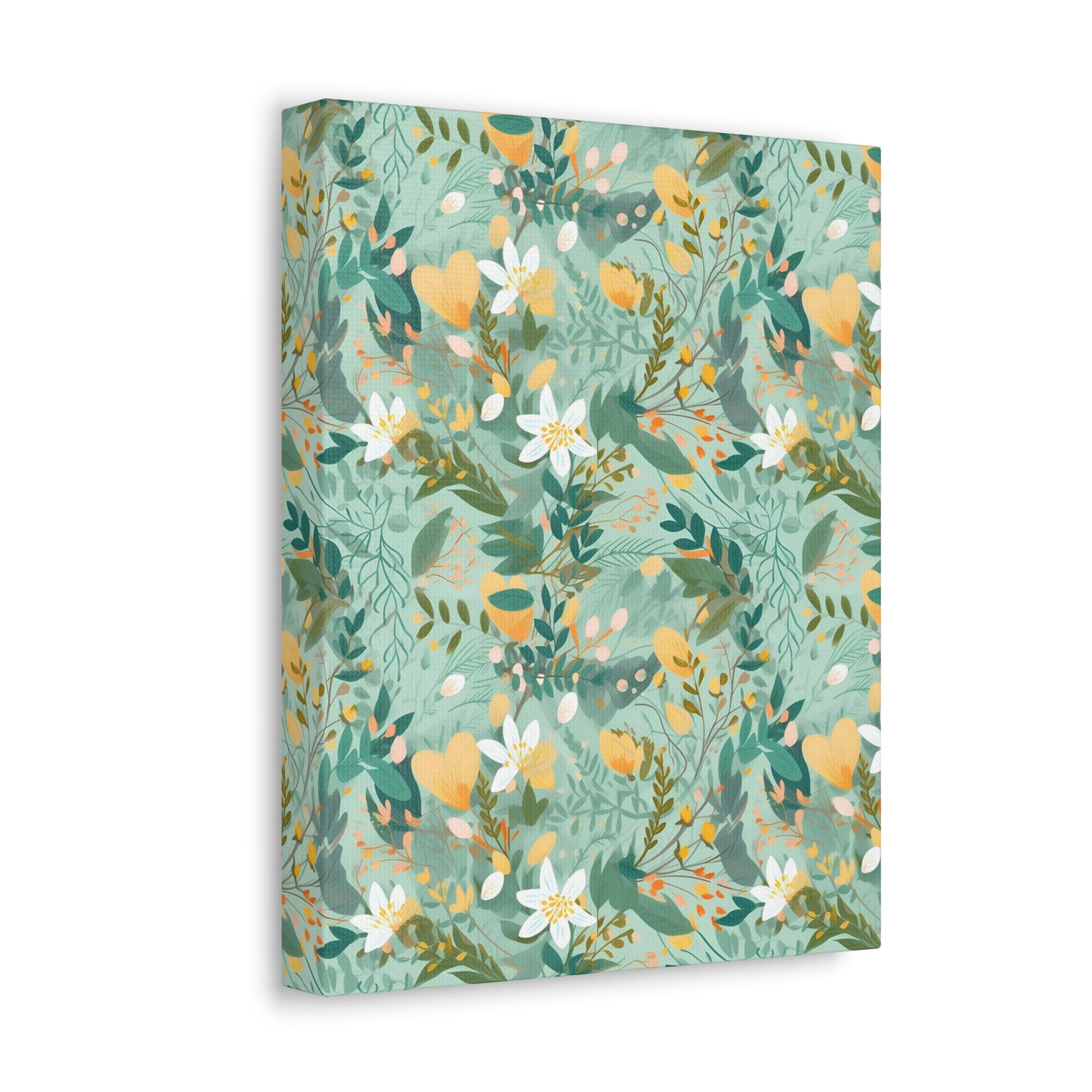 Spring Symphony - A Celebration of Nature's Beauty and Renewal Wall Art Canvas - Pattern Symphony