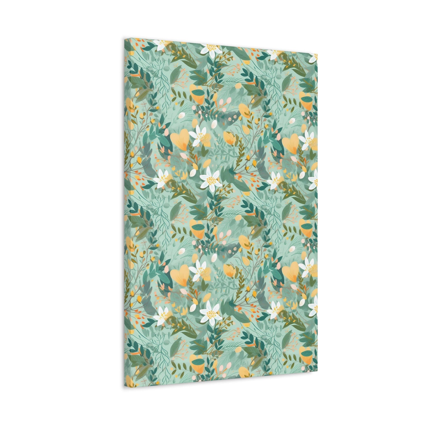 Spring Symphony - A Celebration of Nature's Beauty and Renewal Wall Art Canvas - Pattern Symphony