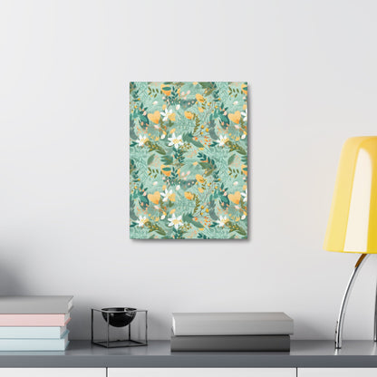 Spring Symphony - A Celebration of Nature's Beauty and Renewal Wall Art Canvas - Pattern Symphony