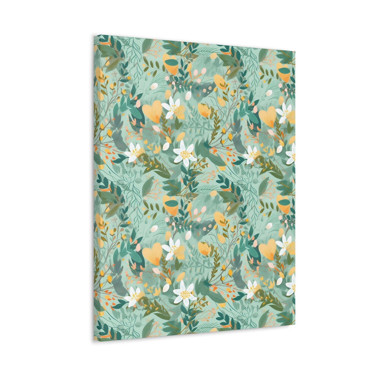 Spring Symphony - A Celebration of Nature's Beauty and Renewal Wall Art Canvas - Pattern Symphony