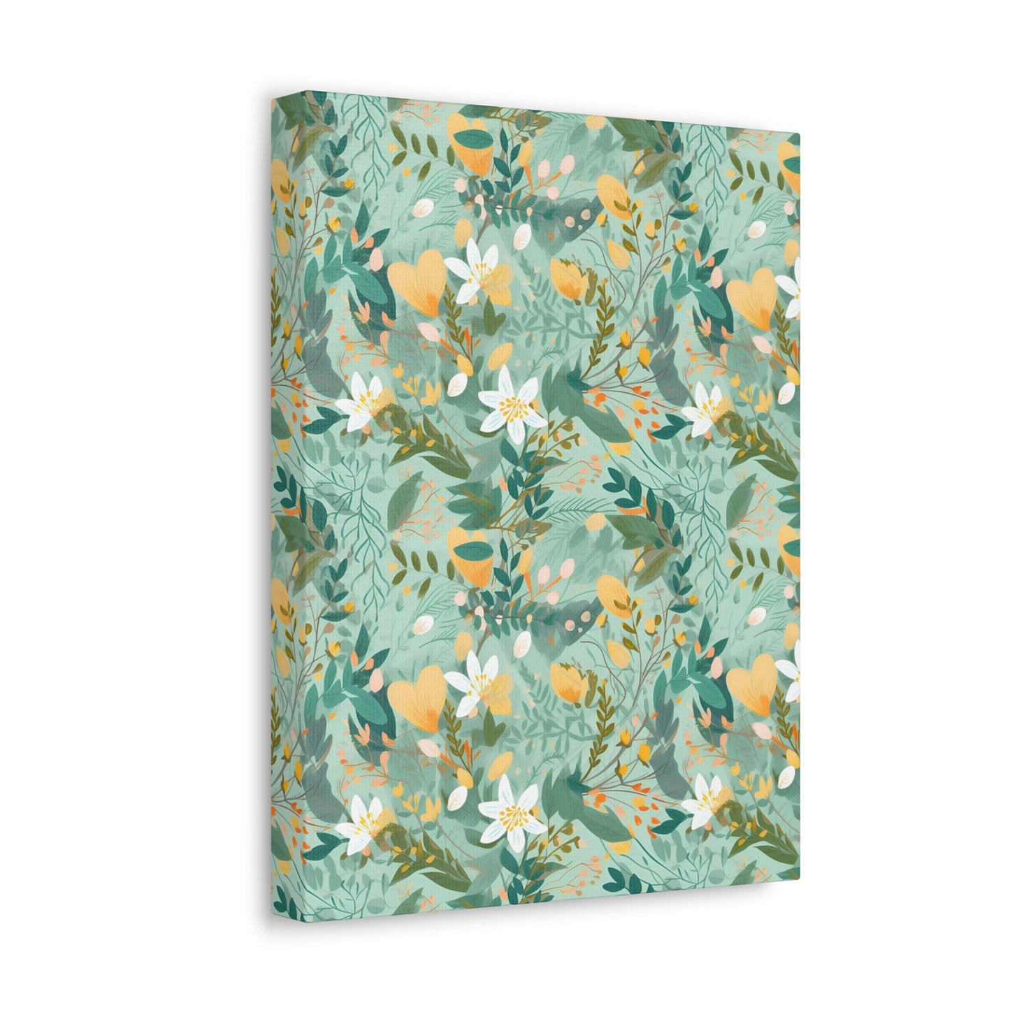 Spring Symphony - A Celebration of Nature's Beauty and Renewal Wall Art Canvas - Pattern Symphony