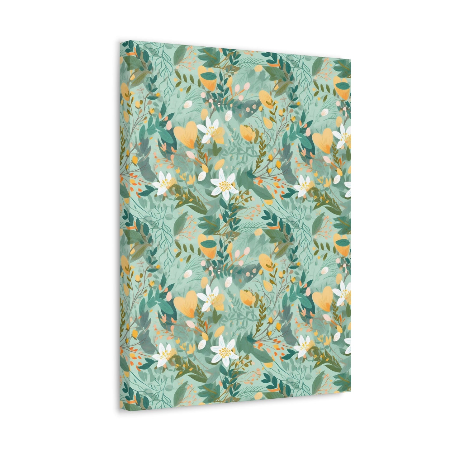 Spring Symphony - A Celebration of Nature's Beauty and Renewal Wall Art Canvas - Pattern Symphony