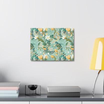 Spring Symphony - A Celebration of Nature's Beauty and Renewal Wall Art Canvas - Pattern Symphony