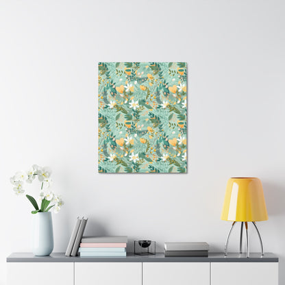 Spring Symphony - A Celebration of Nature's Beauty and Renewal Wall Art Canvas - Pattern Symphony