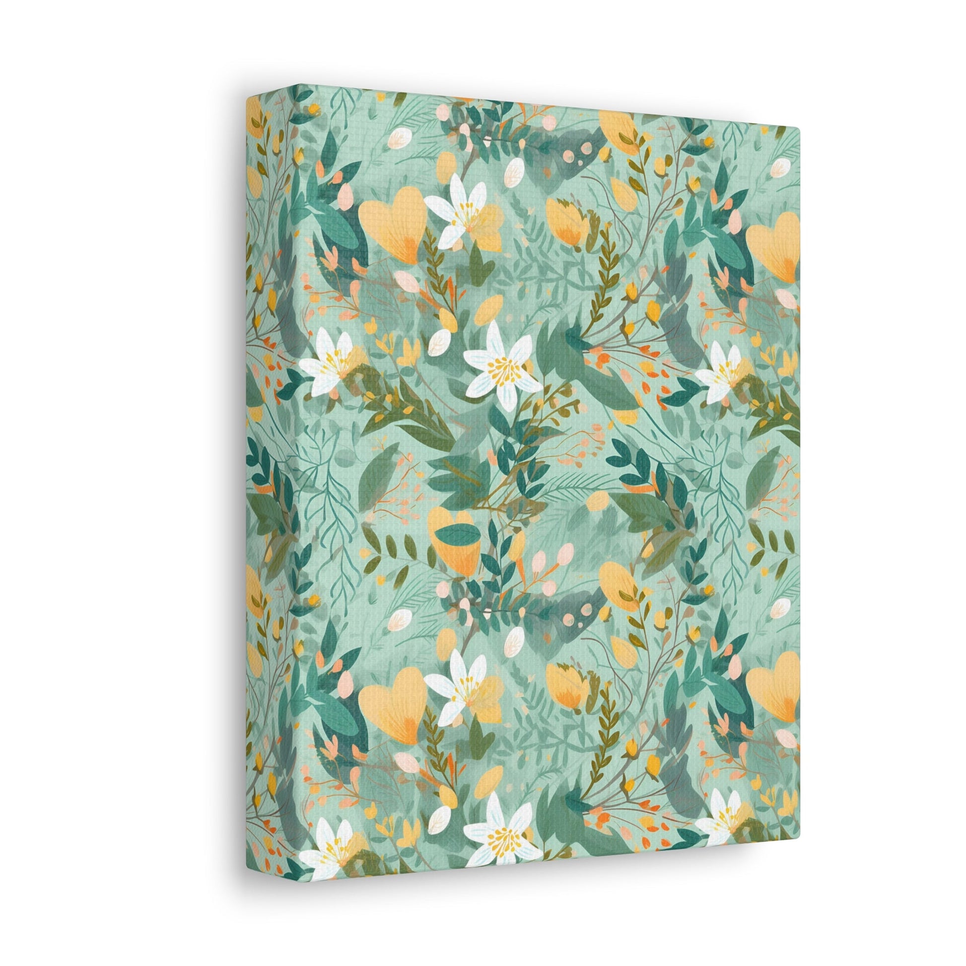 Spring Symphony - A Celebration of Nature's Beauty and Renewal Wall Art Canvas - Pattern Symphony