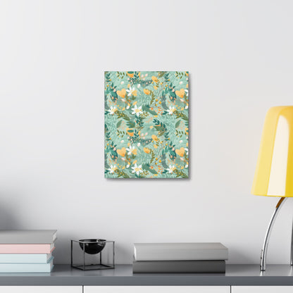 Spring Symphony - A Celebration of Nature's Beauty and Renewal Wall Art Canvas - Pattern Symphony